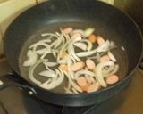 なめ茸パスタ　(お手軽まろやか和風味)作り方2写真