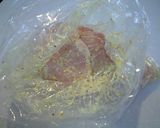 柿ピーが決め手！チキンのオレンジソース作り方2写真