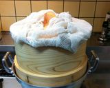 お赤飯 蒸篭でふっくら作り方9写真