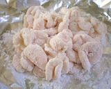 日本酒片手に鱈の白子の醤油焼作り方1写真