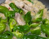 甘長シシトウと豚肉のピリ辛味噌炒め作り方4写真