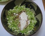 春キャベツ豆腐サワークリームコールスロー作り方2写真