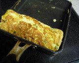 洋風☆　かにかまとあさつき入りの卵焼き作り方5写真