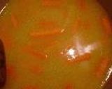 Carottes aux amandes ニンジングラッセ　オレンジ風味作り方2写真