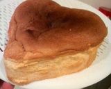 母の日に♪卵１個で簡単ハートケーキ作り方6写真