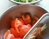 夏野菜の味噌汁◎具たっぷり。作り方1写真