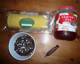 市販ロールケーキをデコっちゃお❤鯉のぼり作り方1写真