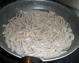 魚卵とコンニャクの炒め物～♪作り方5写真