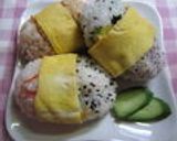 欲張りさんの　＊ハーフ＆ハーフ＊おにぎり作り方7写真