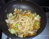 抜群！焼きうどん！味の決め手は『１対１』作り方3写真