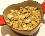 お鍋で炊く☆鶏肉の炊き込みごはん作り方7写真