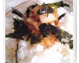 キムチと韓国海苔の幸せ卵かけご飯作り方2写真