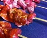 ランチに豚の串焼き作り方2写真
