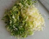 野菜たくさん！ネギソース鶏からあげ作り方4写真