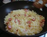 パパ作る☆夜食？カレーピラフ作り方4写真