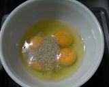 ゆっくり朝食にオムレツ。作り方3写真