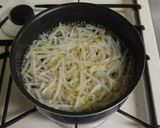 キムチともやしとハムときゅうりの和え物作り方1写真