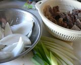 牛すじ炒め作り方1写真