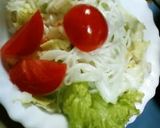 ♣冷麦(そうめん)サラダ 青ジソ風味作り方6写真