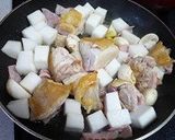 鶏肉と大根のブイヨン煮作り方3写真