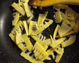 筍のペペロンチーノ風炒め作り方3写真