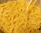 簡単明太バターパスタ作り方3写真