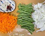 美活⭐︎ヘルシー⭐︎ごま油香るインゲンパスタ作り方7写真