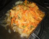 新玉ねぎを使った＠山田うどん風かき揚げ丼作り方6写真