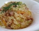 １日分の野菜ジュースでお手軽ピラフ作り方5写真
