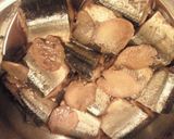 骨ごと食べて栄養満点☆さんまの煮物作り方5写真