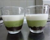 和✿あんこ＆抹茶とクリームのババロア♪作り方6写真