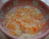 離乳食　初期～　【かぶと人参の鯛雑炊】作り方4写真