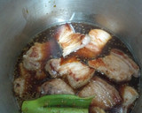 ★簡単！！焼肉のタレで　焼き豚風　煮豚★作り方2写真