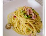 アボカドとベーコンのマスタード香るパスタ作り方5写真