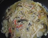♡パスタも中華風に・・天津パスタ♡　作り方3写真