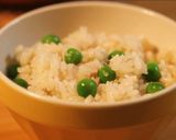 カニの豆ご飯＊グリンピース＊作り方5写真