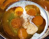いろんなお野菜入れてスパニッシュオムレツ作り方2写真
