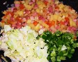 いろんなお野菜入れてスパニッシュオムレツ作り方4写真