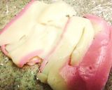 チーズとかまぼこの海苔巻き作り方3写真