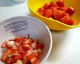 いちごのババロア作り方1写真