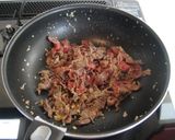 大盛にすれば豪華！牛肉とピーマンの炒め物作り方5写真