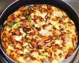 いろんなお野菜入れてスパニッシュオムレツ作り方8写真
