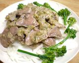 家焼肉♪お肉やわらか、さっぱりネギ塩ダレ作り方5写真