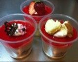 誕生日に♪苺たっぷりレアチーズケーキ作り方23写真