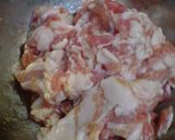 たけのこと豚肉の中華炒め作り方1写真
