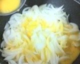 新タマで♪玉ねぎと炒り卵の甘じょっぱ炒め作り方3写真