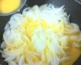 新タマで♪玉ねぎと炒り卵の甘じょっぱ炒め作り方3写真