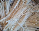 簡単★えのきのカリカリ焼き揚げ作り方1写真