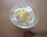 豆乳の杏仁豆腐～柚子シロップがけ～作り方5写真