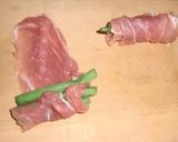 オクラといんげんの肉巻き作り方2写真
